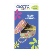 Set de artizanat Giotto Decor cu cutie în formă de inimă și colier de mărgele