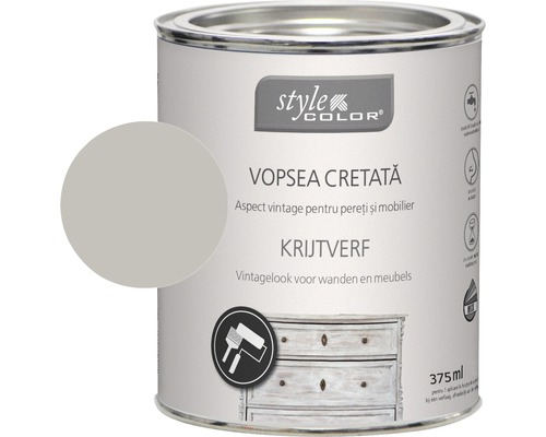 Vopsea cretă StyleColor light grey 375 ml Vopsea cretă StyleColor light grey 375 ml