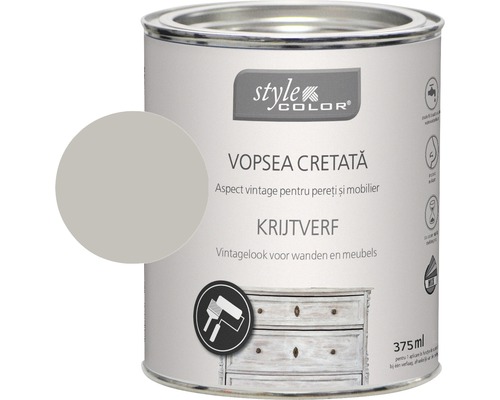 Vopsea cretă StyleColor light grey 375 ml