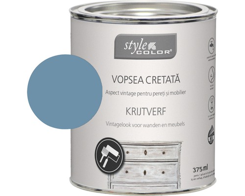 Vopsea cretă StyleColor blue jeans 375 ml