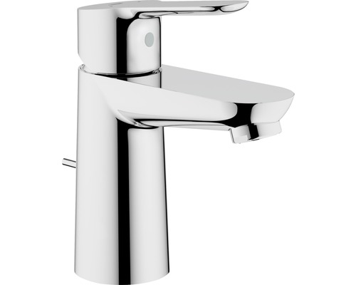 Baterie lavoar monocomandă GROHE BauEdge mărime S 23356000 set evacuare cu tijă crom