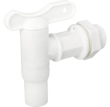 Robinet de scurgere din plastic cu racord filetat pentru rezervoare de apă