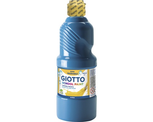 Tempera Giotto cyan 500 ml