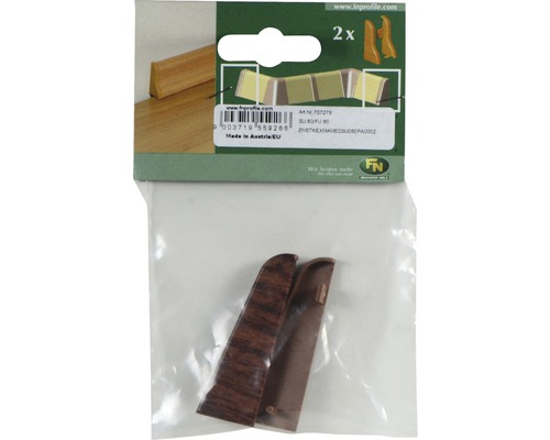 Pachet cu două capace de capăt pentru plinte