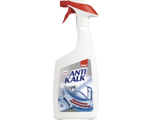 Soluție anticalcar baie și bucătărie Sano Anti Kalk 750ml Sano Anti Kalk soluție de curățat în flacon cu pulverizator