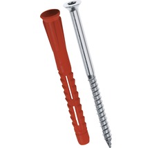 Dibluri plastic cu șurub Tox Constructor 10x110 mm, 25 bucăți-thumb-2