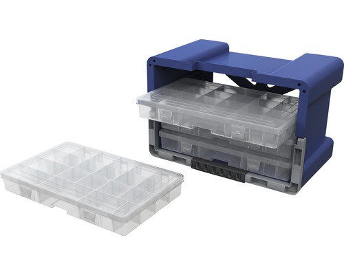 Cutie de sortimente cu inserții detașabile