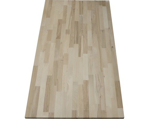 Blat masă lemn încleiat fag calitatea B/C 27x800x1200 mm Placă de lemn din fag