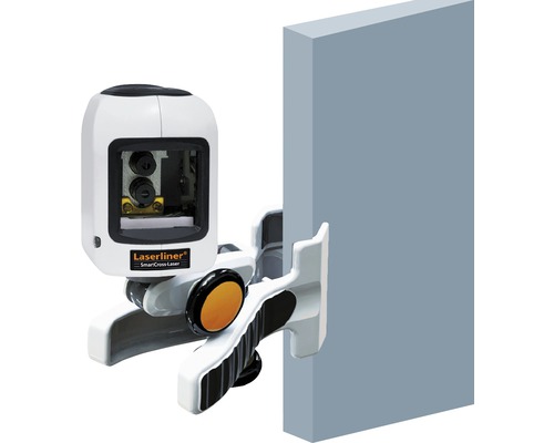 Laserliner SmartCross-Laser cu suport pe un perete