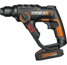Ciocan rotopercutor cu acumulator de la Worx
