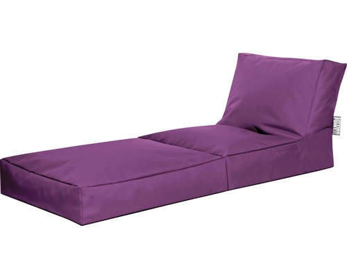 Șezlong mov tip sac de fasole