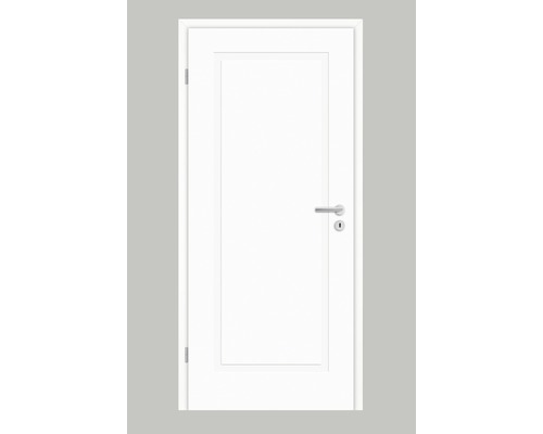 Foaie de ușă Pertura Mila 01 lăcuită alb 198,5x73,5 cm stânga-0