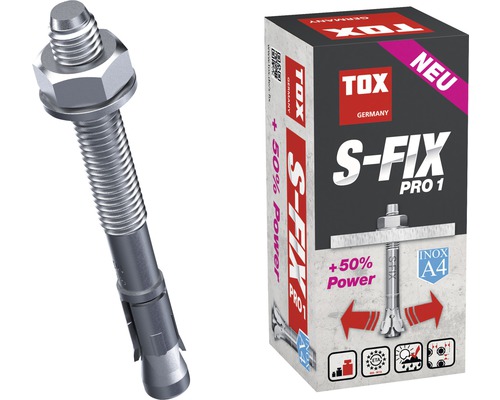 Ancoră grea TOX S-Fix Pro 1 cu ambalaj