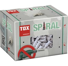 Dibluri plastic autoforante cu șurub Tox Spiral, 50 bucăți, pentru gipscarton-thumb-3
