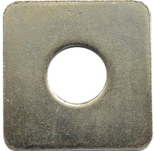 Șaibe plate pătrate Dresselhaus 9mm DIN436 oțel zincat la cald, 50 bucăți-thumb-0