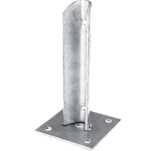 Suport stâlp pentru betonare cu placă pătrată
