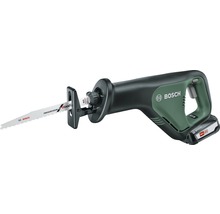 Fierăstrău sabie cu acumulator Bosch cu lamă de ferăstrău