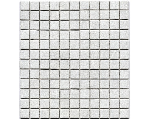 Mozaic piscină ceramic AT 101 alb 30,5x32,5 cm Placă de mozaic pătrată albă