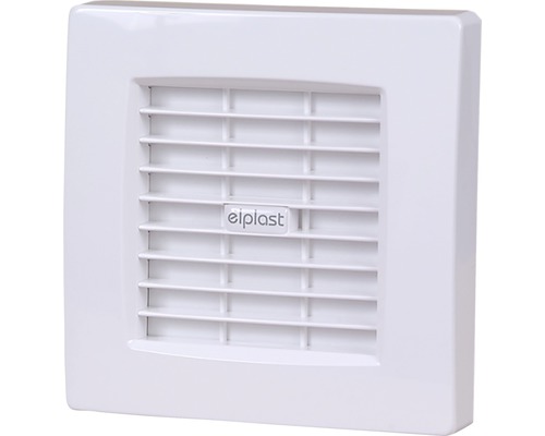 Ventilator axial Elplast cu grilă automată Ø 100 mm