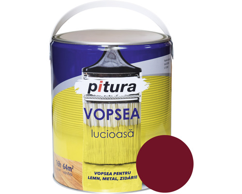 Vopsea universală Pitura vișiniu 4 l