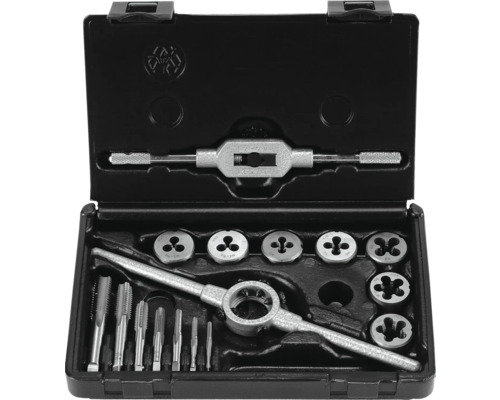 Trusă tarozi & filiere Alpen M3-M12, 16 piese | HORNBACH