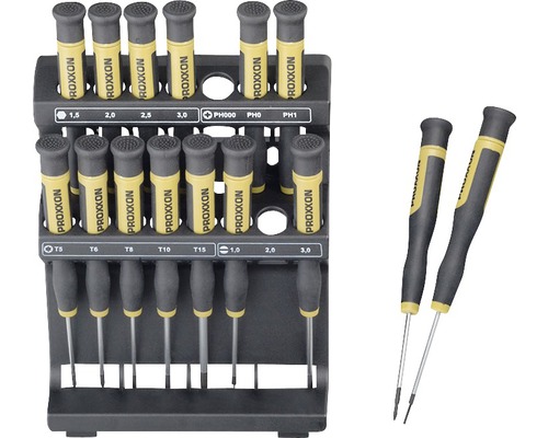 Set șurubelnițe Proxxon cu suport