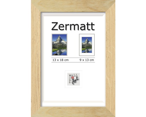 Ramă foto Zermatt stejar 13x18 cm-0