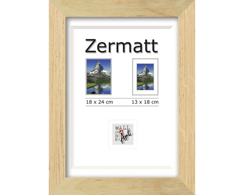 Ramă foto Zermatt stejar 18x24 cm