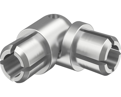 Conector unghiular metalic pentru țevi