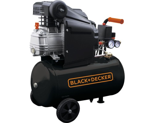 Compresor aer comprimat Black + Decker 205/24 24L 8 bari, cu ulei