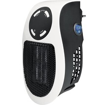 Aerotermă compactă pentru priză cu panou de control