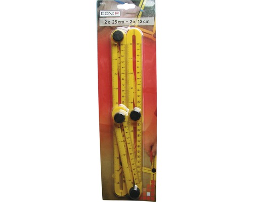 Trasator linii paralele CON:P 2 x 25 centimetri și 2 x 12 centimetri în ambalaj
