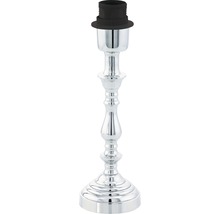 Bază de lampă din metal cu dulie neagră