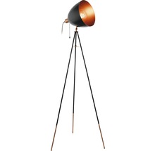 Lampadar Chester E27 max. 1x60W, negru/cupru-thumb-1