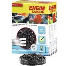Pachet de cărbune filtrant EHEIM Karbon cu cărbune vrac în prim plan