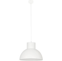 Lampa suspendată din metal cu abajur