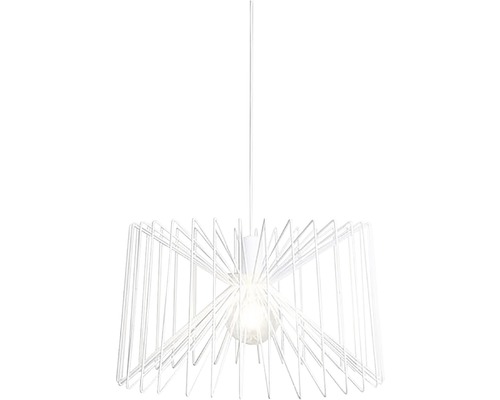 Pendul Ness E27 max. 1x60W, alb | HORNBACH
