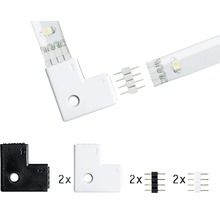 Set conectori de colț pentru bandă LED