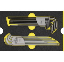 Set chei imbus WGB cu profil Torx și cap sferic