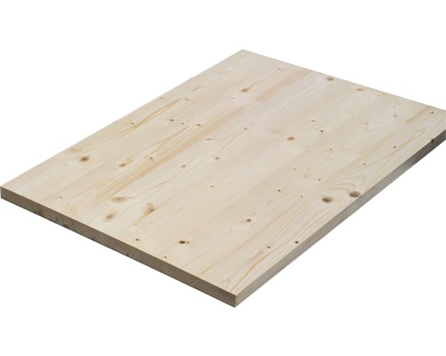 Placă lemn încleiat molid calitatea A/B 18x250x800 mm