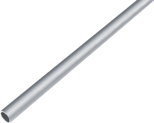 Țeavă aluminiu rotundă Alberts Ø8x1 mm, lungime 1m, nuanța oțel inoxidabil, eloxată Țeavă aluminiu rotundă Alberts Ø8x1 mm, lungime 1m, nuanța oțel inoxidabil, eloxată