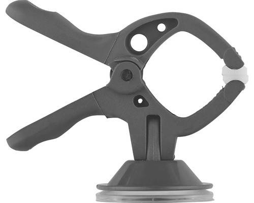 Menghine tip clește Wolfcraft Microfix max.20mm, cu ventuză, pachet 4 bucăți Ventuză cu clemă cu arc
