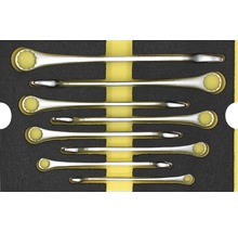 Set chei combinate în suport pentru scule