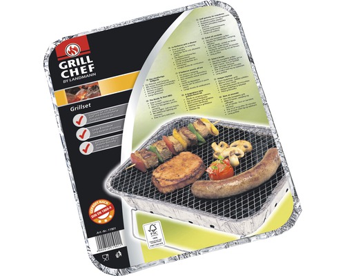 Set grill complet unică folosință buc