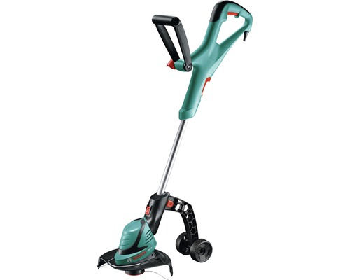 Trimmer electric BOSCH ART 27 și roată, 450 W