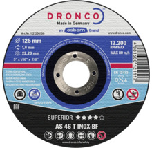 Disc de tăiere cu diametrul de 125 milimetri de la Dronco