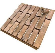 Dală din lemn 60x60 cm, impregnată în autoclavă-thumb-0