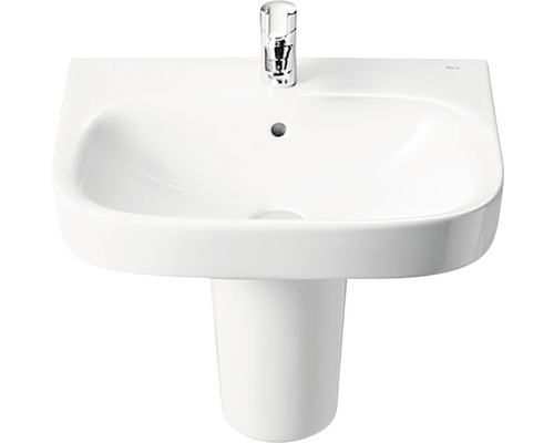 Chiuvetă cu piedestal și robinet