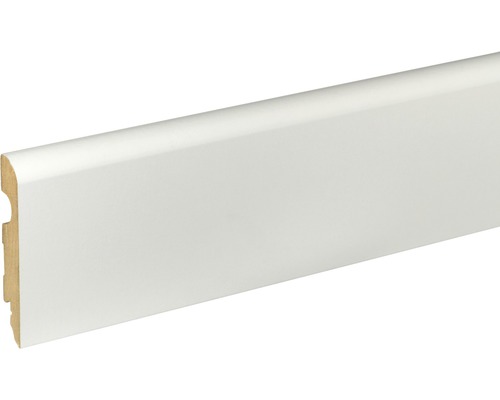 Plintă MDF Neuhofer FU91L folie albă 2400x89x14,5 mm Plintă din lemn