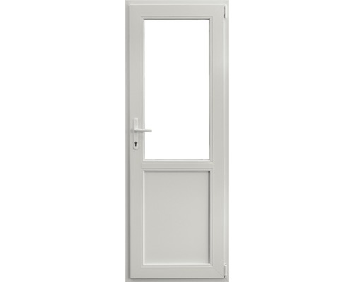 Ușă termopan interior sticlă mată 2/3 4K 76x204 cm albă stânga Ușă termopan interior sticlă mată 2/3 4K 76x204 cm albă stânga